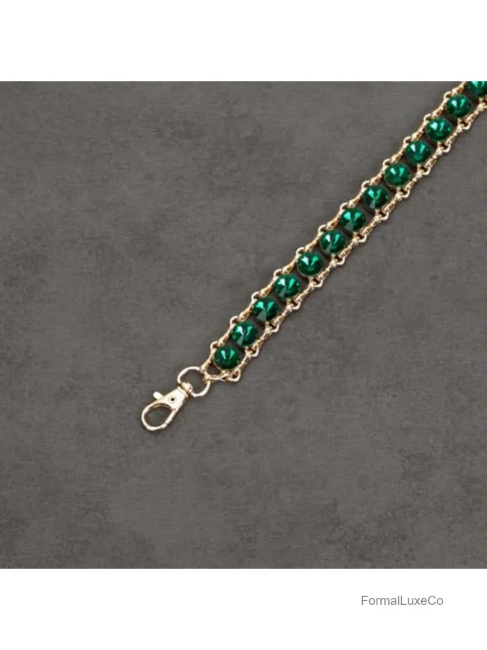 ILuvatar Bling Glass Diamond Chain Belt - Metal Lobster Clasp, Retro, for Women